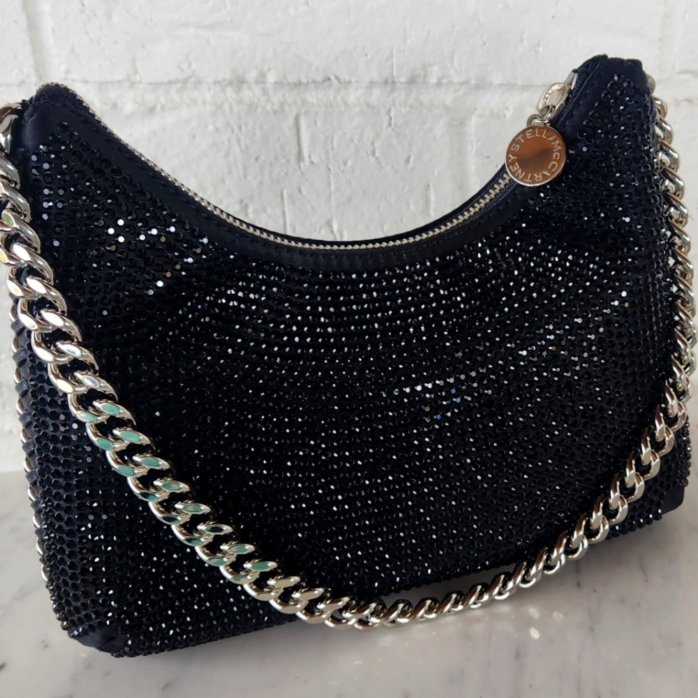 Stella Mccartney Mini Crystal Shoulder Bag